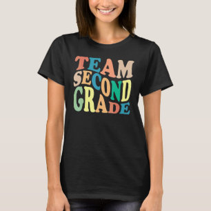 Camiseta Segundo De Segundo Grau Da Equipe De Volta Ao Ensi