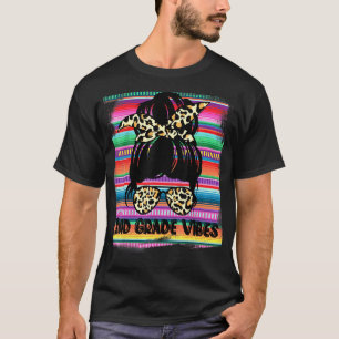 Camiseta Segundo De Serape Vibes Primeiro Dia Da Escola Men
