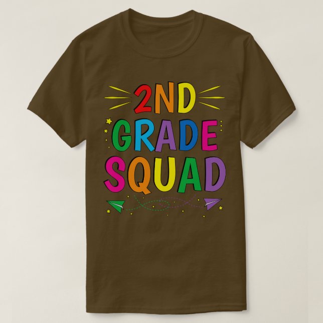 Camiseta Segundo do 2º ano no primeiro dia da escola (Frente do Design)