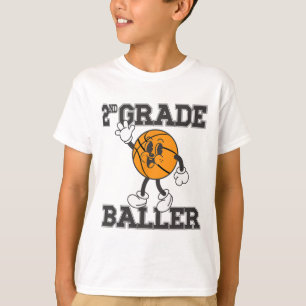 Camiseta segundo Grade Ller Sketll Ck Para A Escola - Espor