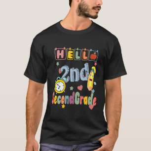 Camiseta segundo Grau Alô Equipe De Segundo Grau De Volta À