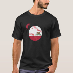 Camiseta Segundo grau California Baseball Pitcher Cali Pitc