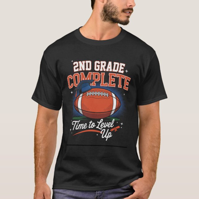Camiseta segundo Grau Concluído Tempo Para Aproximar O Fute (Frente)