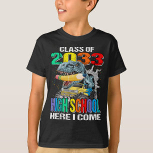 Camiseta Segundo grau Da Classe 2033 Aqui Estou 