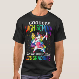 Camiseta Segundo grau De Adeus Classe De 2026 Formando Hell