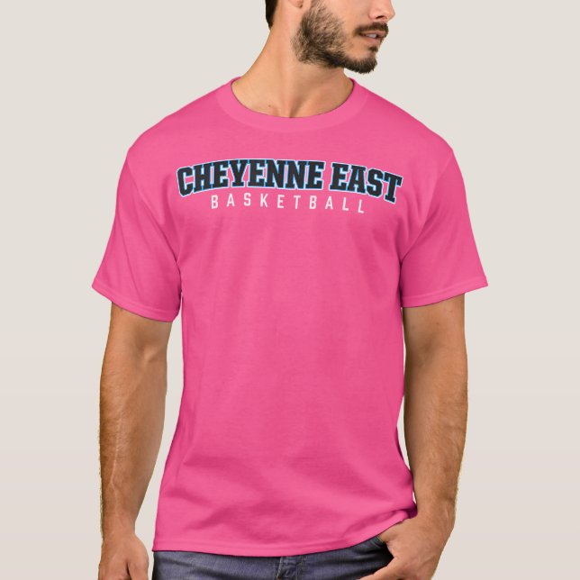 Camiseta Segundo grau de basquetebol Cheyenne East (Frente)