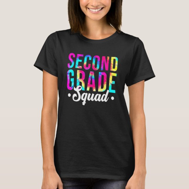 Camiseta Segundo Grau De Esquadrão Colar De Volta Ao Profes (Frente)