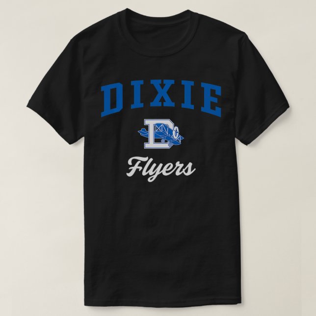 Camiseta Segundo grau Dixie Flyers (Frente do Design)