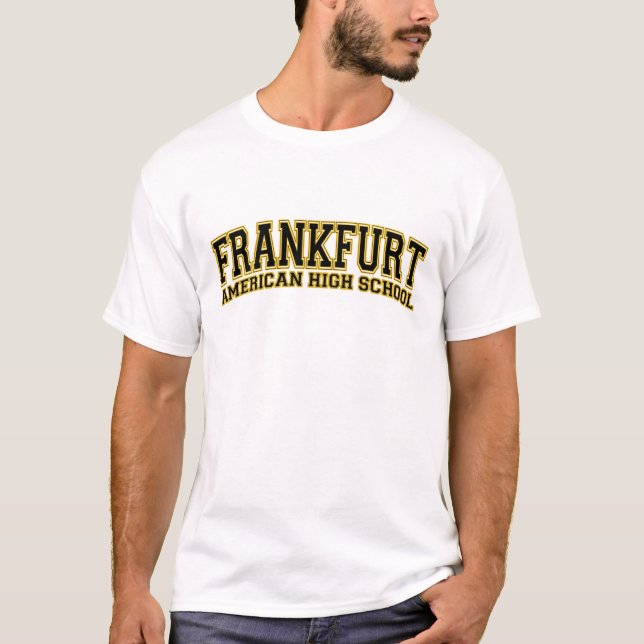 Camiseta Segundo grau do americano de Francoforte (Frente)