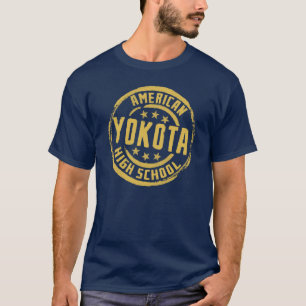 Camiseta Segundo grau do americano de Yokota
