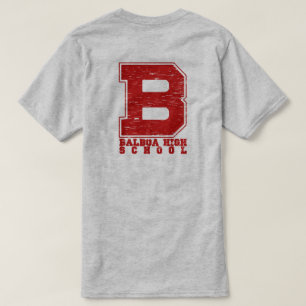 Camiseta Segundo grau do balboa de "B"