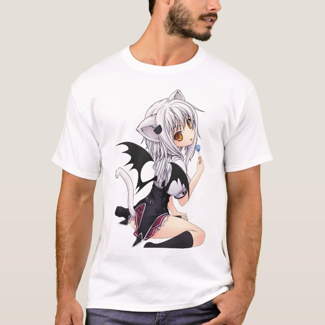 Camiseta Segundo grau DxD - Koneko Toujou (Frente)