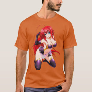Camiseta Segundo grau DxD Rias Gremory Negra