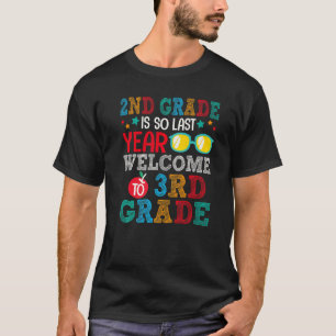 Camiseta segundo Grau É Bem-Vindo No Ano Passado Para O 3º