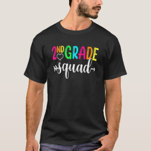 Camiseta Segundo Grau Esquadrão De Volta À Equipe De Profes