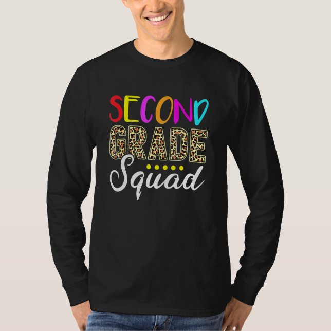 Camiseta Segundo Grau Esquadrão De Volta Aos Professores Do (Frente)
