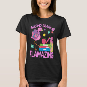 Camiseta Segundo Grau Flamingo Amarelante Gra segundo
