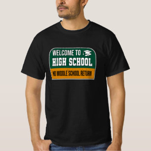 Camiseta Segundo grau Graduado - Sinal de Graduação no Meio