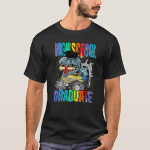 Camiseta Segundo grau Monster Truck Dinosaur Gradua
