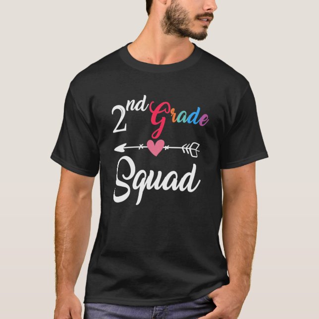 Camiseta segundo Grau Quadrado Segundo Grau Volta Ao Ensino (Frente)