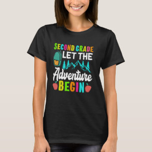 Camiseta Segundo Grau Que Permite Que A Aventura Comece No