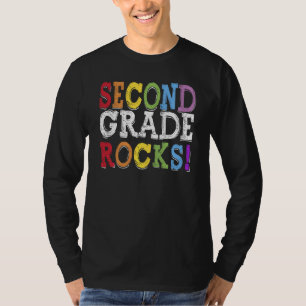 Camiseta segundo Grau Rocks 2º Professora Da Equipe De Volt
