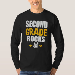 Camiseta segundo Grau Rocks De Volta Ao Estudo De Professor