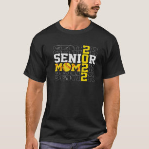 Camiseta Segundo grau Softball Mãe Mais velho 2022 mais ve