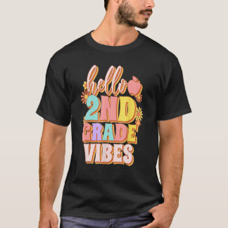 Camiseta Segundo Grau Vibes De Volta À Grau De segundo Retr
