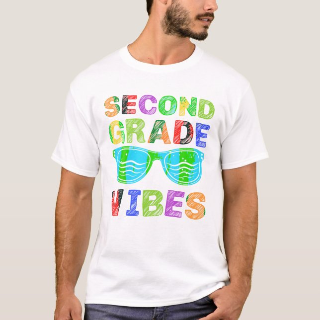 Camiseta Segundo Grau Vibes Primeiro Dia (Frente)