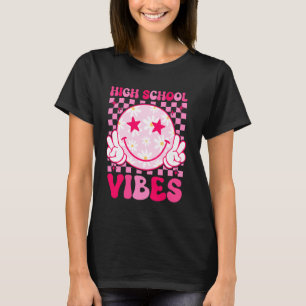 Camiseta Segundo grau vibra o primeiro dia da escola de vol