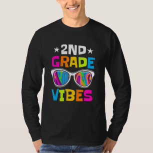 Camiseta segundo Grau Víbula Óculos De Sol De Volta À Escol
