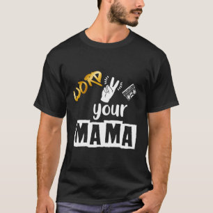 Camiseta Segundo Hip Hop Tema Dois Legumes Para Sair