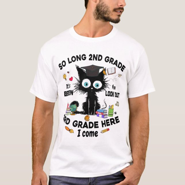 Camiseta Segundo Longo Grau 3º Grau Aqui Eu Vim Graduação L (Frente)