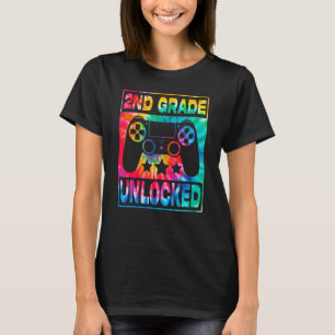 Camiseta segundo Nível de Vídeo Desbloqueado Crianças de Jo