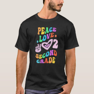 Camiseta Segundo Peace Love - GRADE - Professor de Escola R