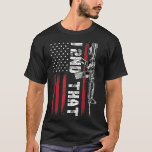 Camiseta Segundo Que A Segunda Alteração Seja Pró Gun Ameri
