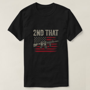 Camiseta Segundo Que A Segunda Emenda Direitos De Arma AR-1