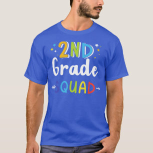 Camiseta segundo segundo pelotão de volta ao ensino básico