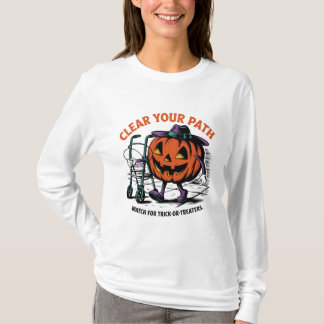 Camiseta Segurança amigável Jack-o'-Lanterna