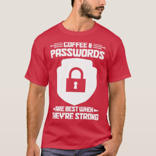 Camiseta Segurança cibernética do computador Segurança cibe