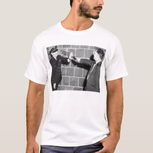 Camiseta segurança da arma do 50