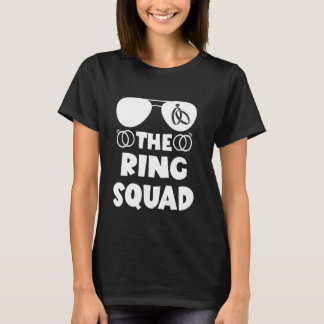 Camiseta Segurança da Festa de casamento de vidro solar do 