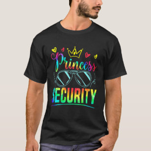 Camiseta Segurança da Princesa Proteção da Princesa Pai Cal
