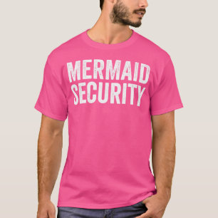 Camiseta Segurança da Sereia Natação Divertida