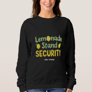 Camiseta Segurança de Barraca de Limonada Engraçado Verão C