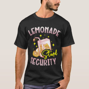 Camiseta Segurança de barraca de limonada para uma limonada