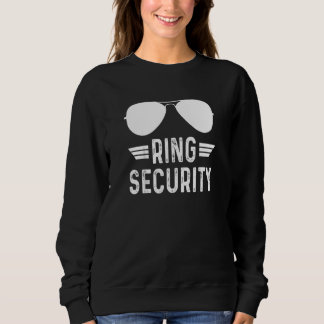 Camiseta Segurança de Casamento de Invólucro de Ring para P