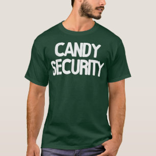 Camiseta Segurança de Doce Fantasia de Halloween Pais Fanta