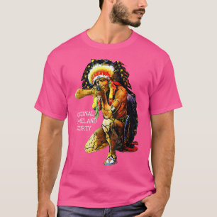 Camiseta SEGURANÇA DE ORIGINAL Nativa Americana